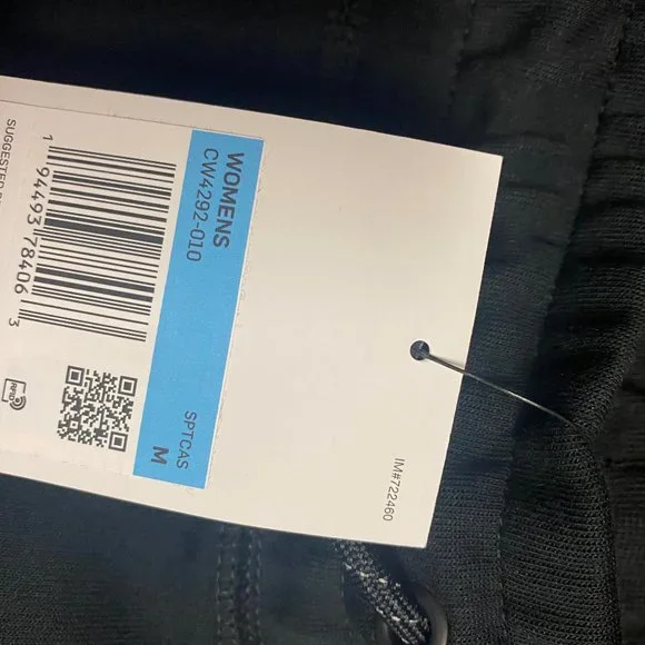 Nike Womens Black Sportswear Tech Fleece High Rise Standard Fit Jogger Pants - Picture 6 of 7